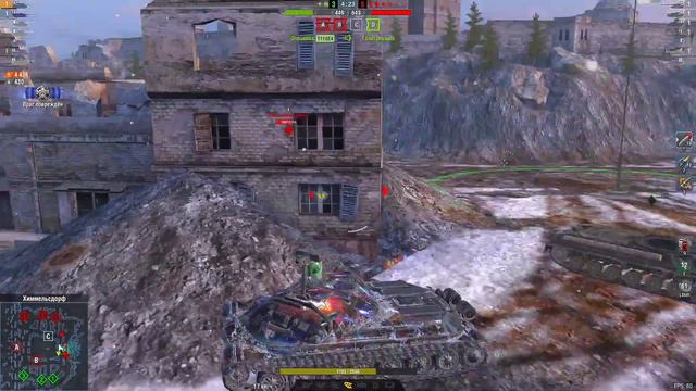 ВОТ ЧТО БЫВАЕТ КОГДА СОВЕТСКИЙ ТЯЖ ИС-7 ОСТАЁТСЯ ПРОТИВ ТОЛПЫ ВРАЖИН в БОЮ Tanks Blitz смотреть онлайн