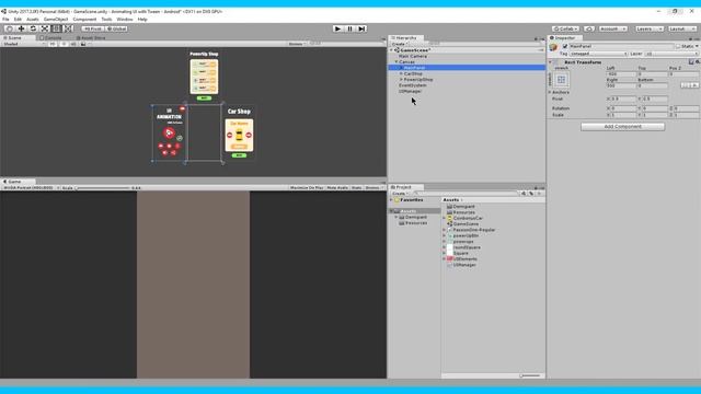 Sliding UI with DoTween | Unity Tutorial