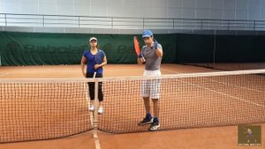 Резаная подача в большом теннисе (slice serve) | Cистема мастера