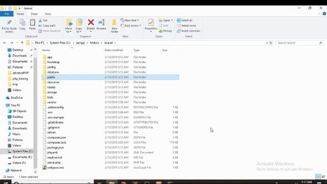 How to Remove “public/index.php” from URL in Laravel 5.7 (hindi)