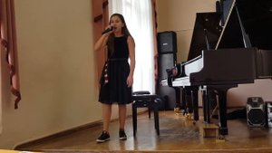 Маслакова Яна. Я. Дубравин.Песня "О земной красоте"