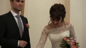 Видео бракосочетания в ЗАГСе.. Съемка и монтаж Павел Клен
