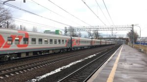 ЭП2К-218 с поездом Владикавказ-Санкт-Петербург (4К)