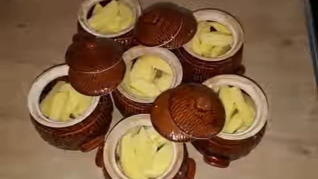 Картошка тушеная с мясом в горшочках.рецепт . Чудогоршочек