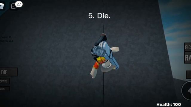 10 Ways to die in Euphoria ragdoll testing in Roblox! [WARNING!] смотреть онлайн