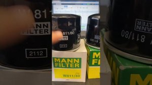 W811/80  масляный фильтр - остерегайтесь подделок