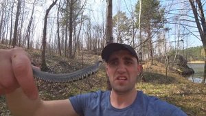 Ловля раков руками Готовлю бургер из раков