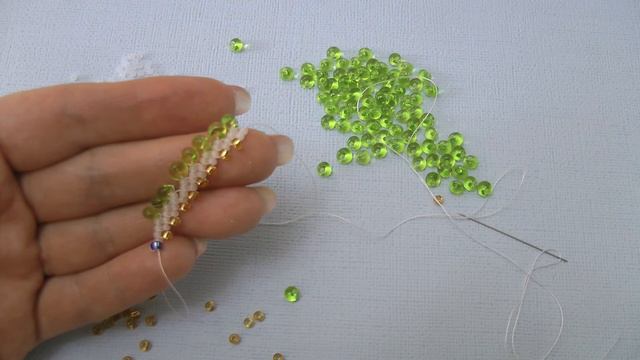 Мастер-класс. Бисероплетение. Колье "Берёзка". Петербургская цепочка смотреть онлайн