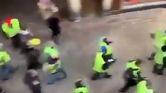 Les Gilets Jaunes à Rouen pour l'Acte 8