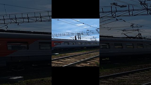 ЭД4М-272 на ст.Фрязево смотреть онлайн