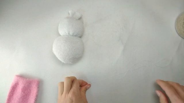 DIY Snowman - How to make snowman with socks and rice