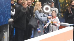 Аделия Петросян: Тутберидзе-тим смотрит короткую программу, Чемпионат России 2022