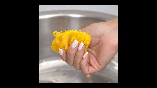 Силиконовая - Лучше,чем губка - для мытья посуды, комплект – 2 шт. купить - цена 400 руб смотреть онлайн