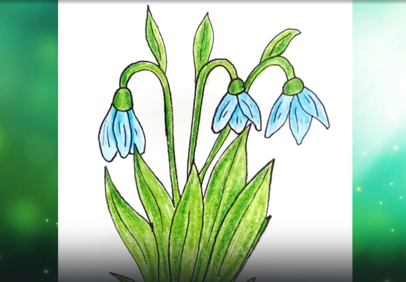 Весенние цветы. Подснежники смотреть онлайн