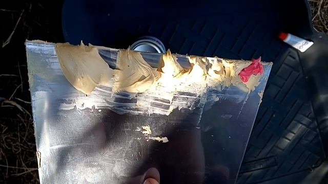 Шпатлевка капота Daewoo Lanosa. Universal putty. смотреть онлайн