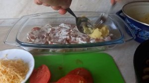 Куриные бедра с овощами - быстро и вкусно