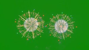 Green Screen Fireworks Best Animation Effect Chromakey Overlay Футаж Фейерверк 39 Эффект хромакей
