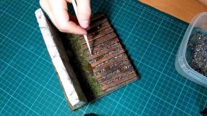 ДИОРАМА-"СТАРАЯ ЖЕЛЕЗНАЯ ДОРОГА" 1:35 / / DIORAMA- "OLD RAILWAY" 1:35