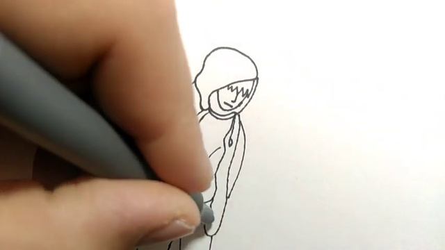 Как нарисовать парня в капюшоне смотреть онлайн