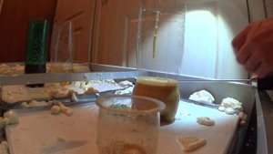 Запенивание холодильника двухкомпонентной пеной