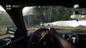 Driveclub ps4 gameplay Ferrari India race 2 WIN cockpit view