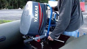 1. Фильм тележка для мотора, первый вариант тележки со свободными струбцинами.wmv