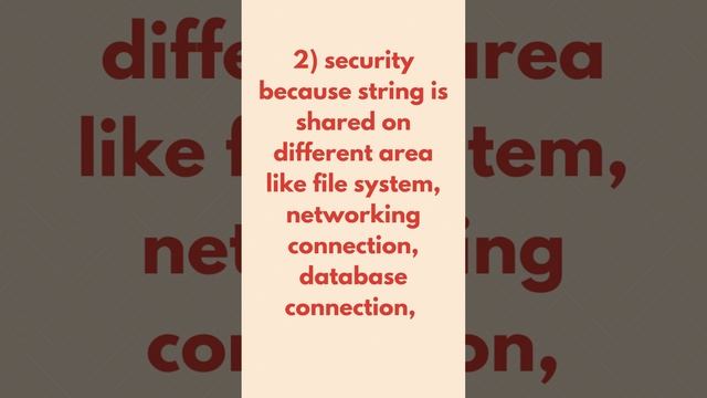 Why String is immutable in java programming смотреть онлайн