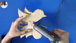 Cardboard Birds || Handmade birds || Cardboard Crafts