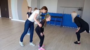 Занятие в рамках проекта «Танцевальная радуга»