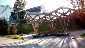 Набережная Енисея правый берег г.Красноярск