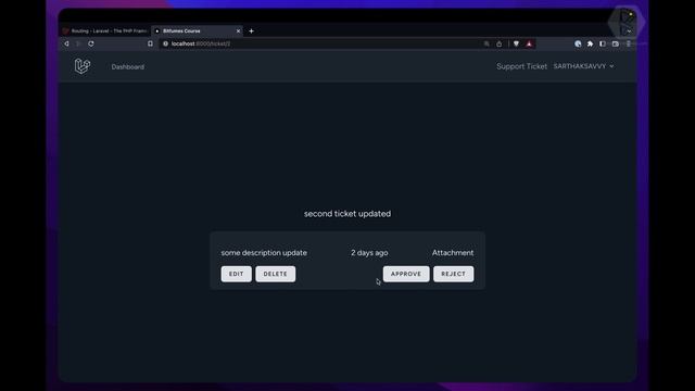 Laravel 10 full course for beginner -  Help Ticket Project - admin accessor