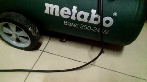 Как купить Компрессор METABO Basic 250-24 W // compressor Metabo// для покраски как выбрать ??❤️
