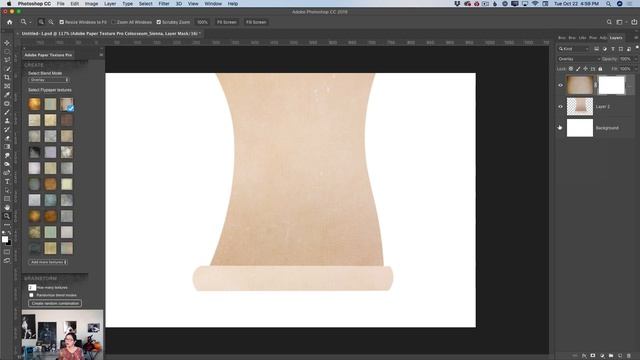 Old Paper Scroll in Adobe Photoshop смотреть онлайн