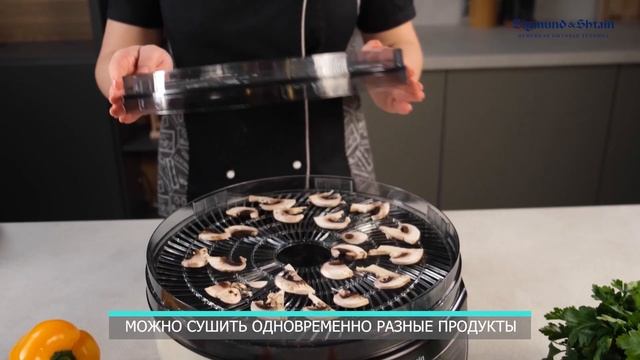 Видеообзор сушилки для овощей и фруктов Zigmund & Shtain ZFD-402 смотреть онлайн