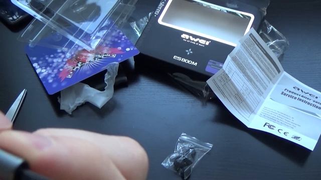 НАУШНИКИ AWEI ES800M, ОБЗОР смотреть онлайн