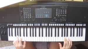 Yamaha PSR s775 Моден токин