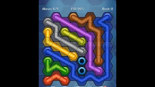 Pipe Lines Hexa Regular Level 91-100 Solution смотреть онлайн