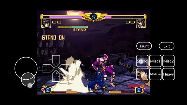 JoJo's Bizarre Adventure MUGEN 2.5 (Winlator Android) смотреть онлайн