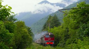 Поездом Санкт-Петербург-Сухум из Цандрипша в Гагру в июле 2021 года!
