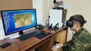 Тренажер полетов в VR очках 2