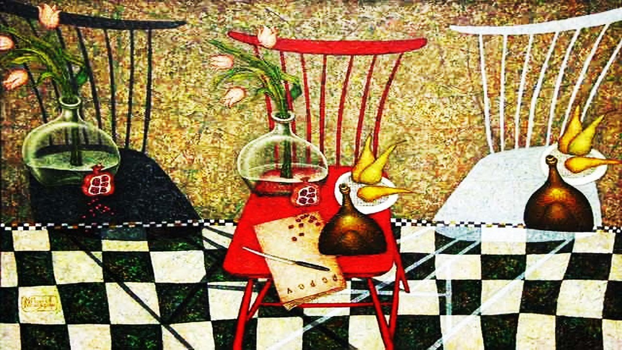 Современная живопись. Художник Володя Попов (Volodia Popov).