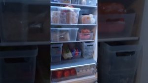 Организация хранения в холодильнике.