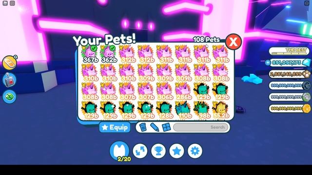 СДЕЛАЛ САМОГО СИЛЬНОГО ПЕТА В ИГРЕ PET SIMULATOR X ROBLOX #роблокс смотреть онлайн