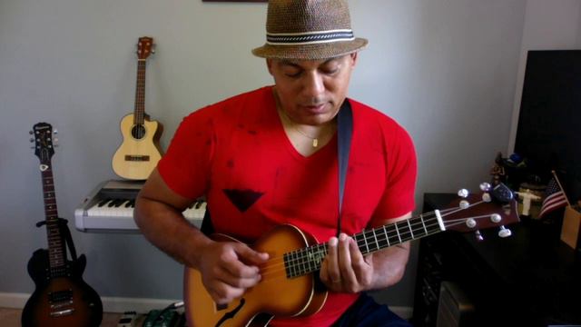 Michelle - Beatles Ukulele Cover смотреть онлайн