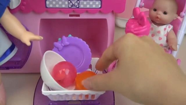 Детские Куклы Еда Корзина Автомобиль Игрушки Игры Приготовления Пищи смотреть онлайн