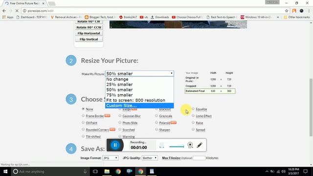 How to Resize a JPEG GIF PNG BMP picture смотреть онлайн