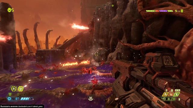 👊 Твердыня Рока, Ликование 100%  - Прохождение Doom Eternal стрим 2 | Дум Этернал