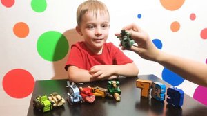 ТРАНСБОТЫ Боевой Расчёт Распаковка игрушекЦифры Трансформеры