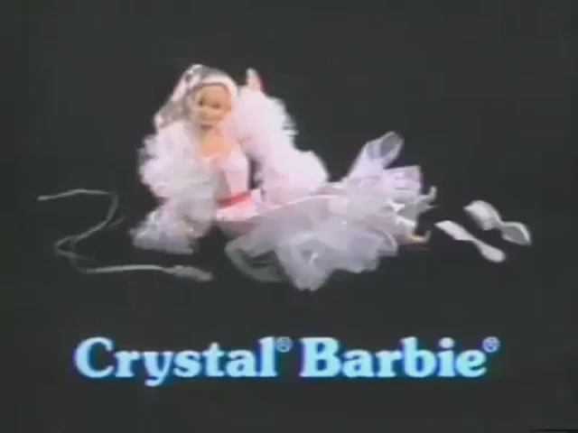 1983 Реклама куклы Барби Маттел Кристалл Mattel Crystal Barbie