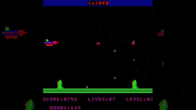 Space Shuttle игра на БК-0010-01 смотреть онлайн